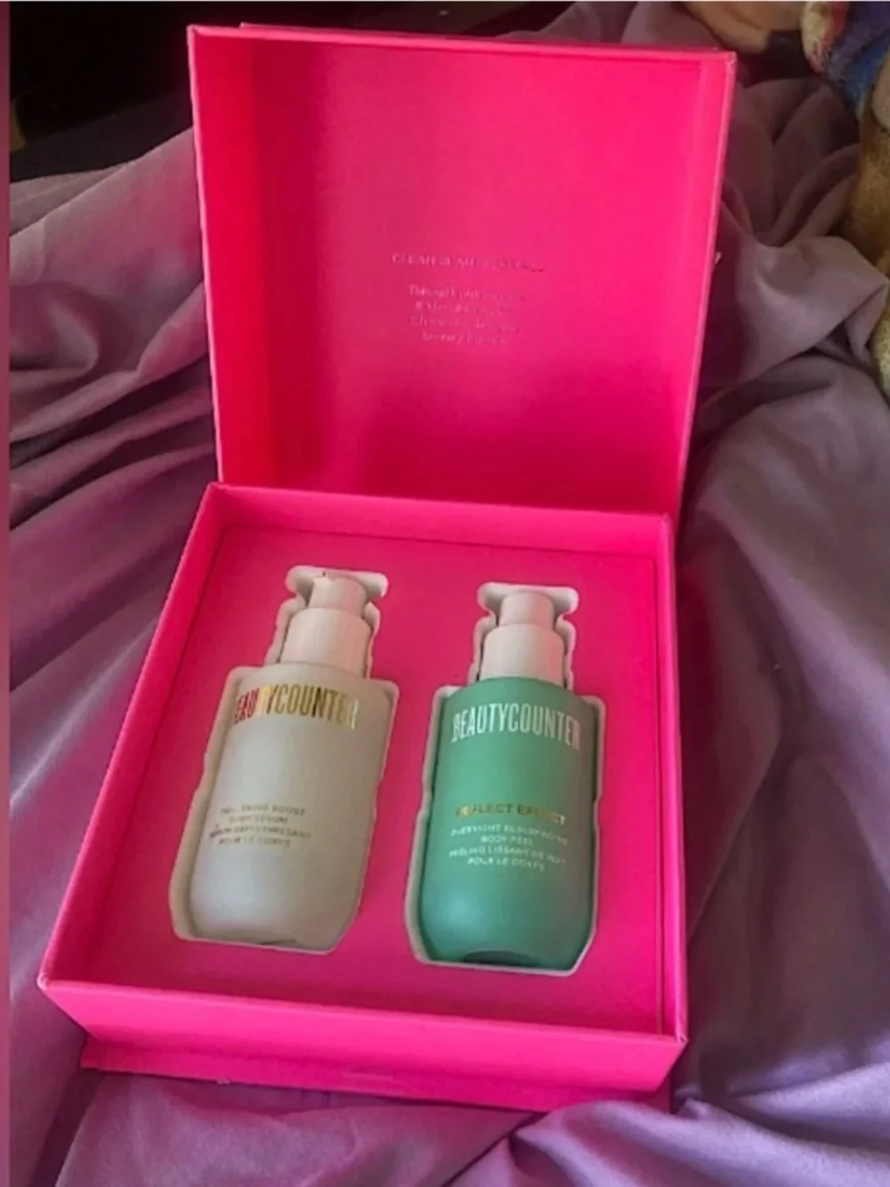 BEAUTYCOUNTER Renew Your Body Duo Reflect Effect Body Peel & Tighten Serum